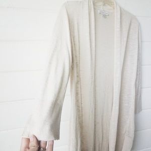 Coldwater Creek cream cardigan Small
